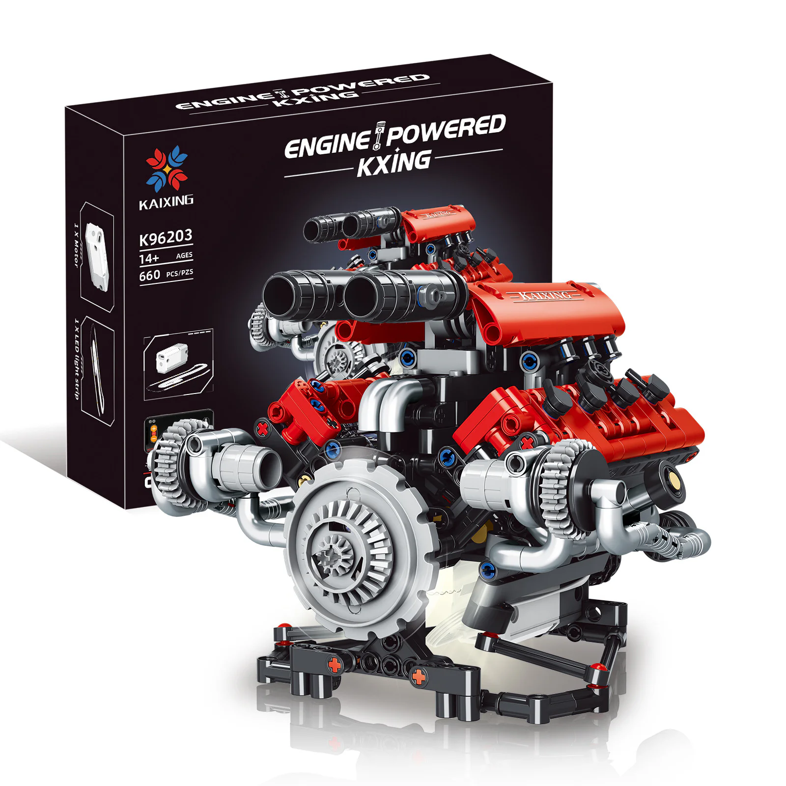 FERRARI V8 ENGINE 恺宇 KAIYU K96203