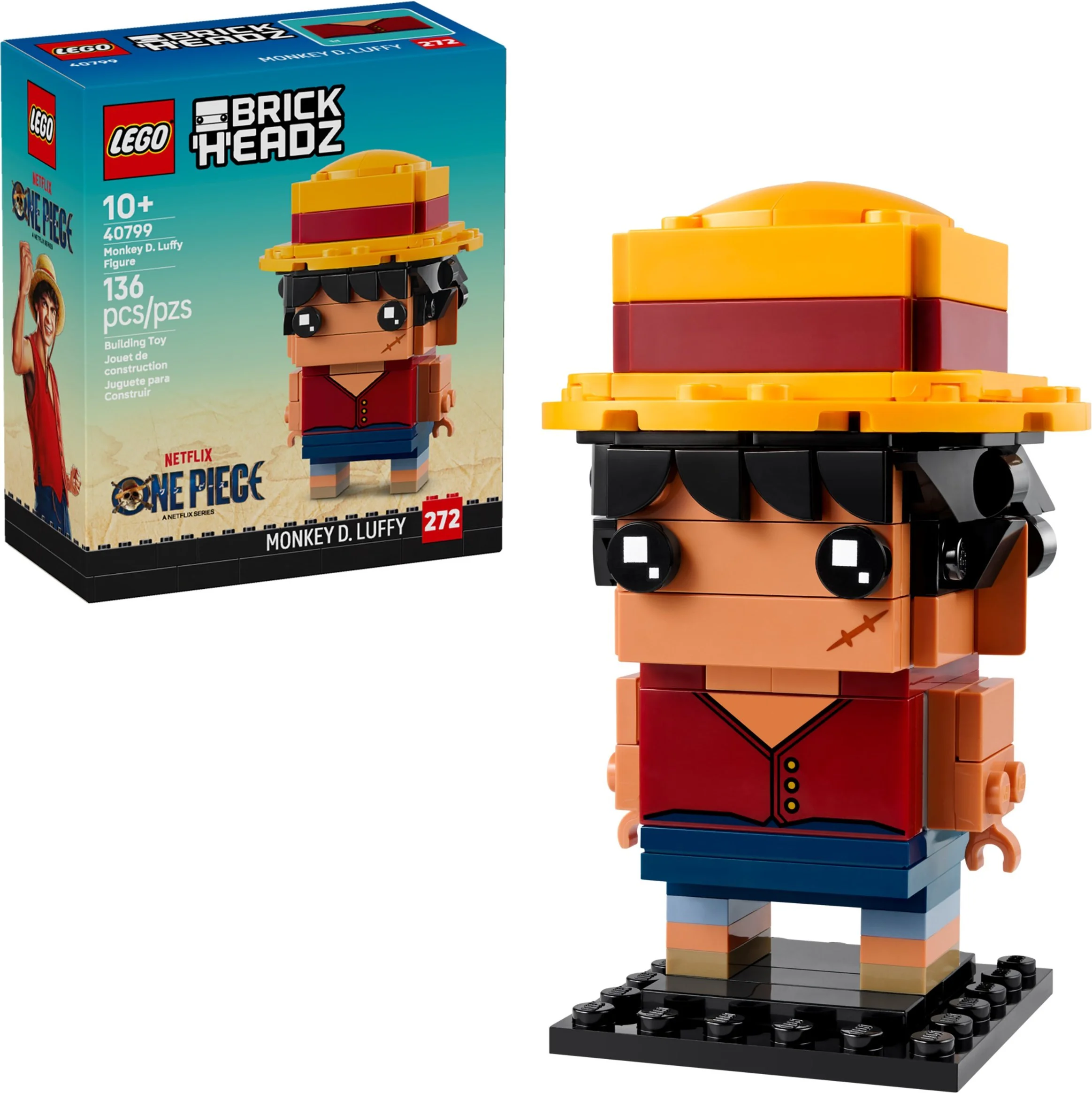 SEAFARING KING MONCH D LUFFY DOLL 乐高 LEGO 40799 image 2