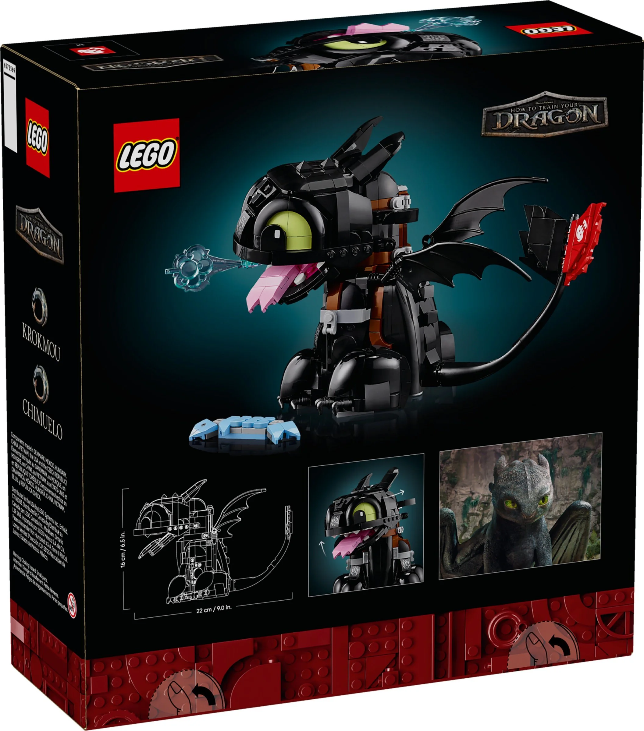 Dragon trainers: Toothless 乐高 LEGO 10375 image 2