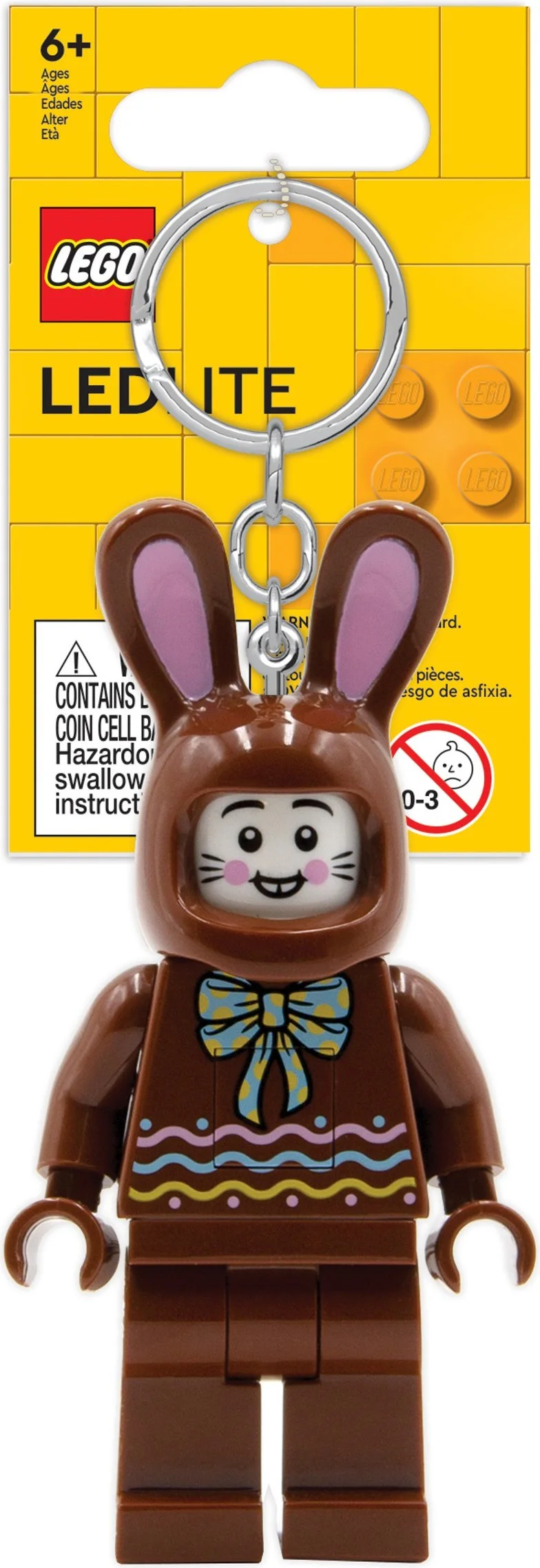 Chocolate rabbit key buttons 乐高 LEGO 5007811 image 1