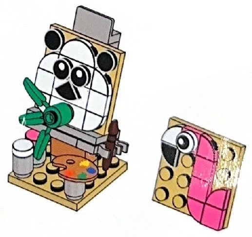 Pandas and flamingos 乐高 LEGO 6581677