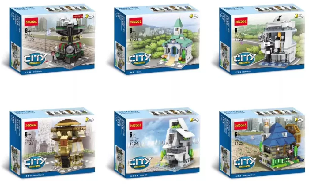 Mini Architecture 6 styles 1124