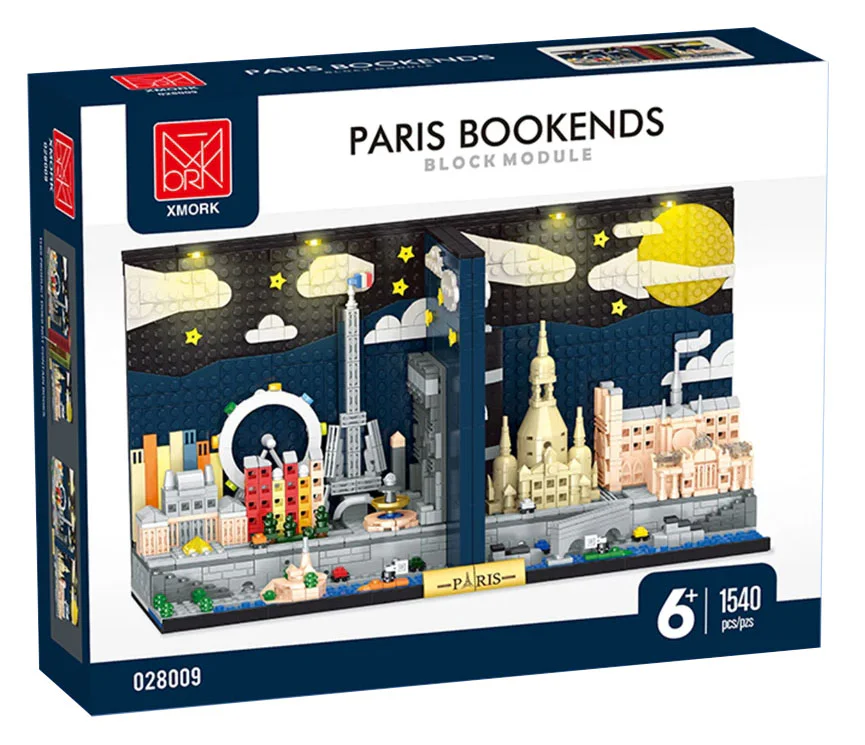 Paris Skyline Bookboard 型玩模客 MORKMODEL 028009 image 1