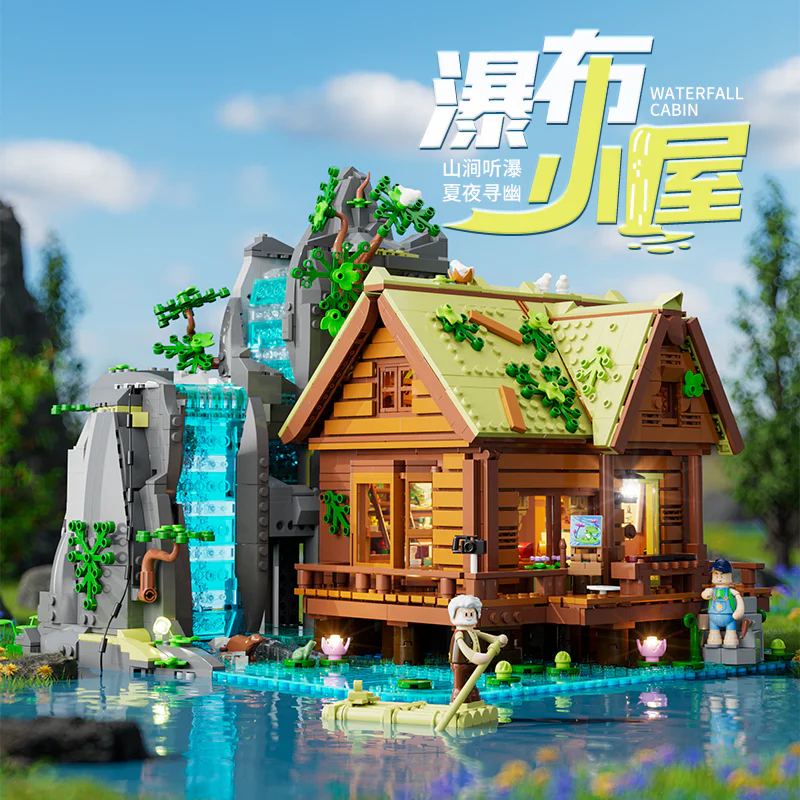 Waterfall cabin Amazing Brick L9083 image 1