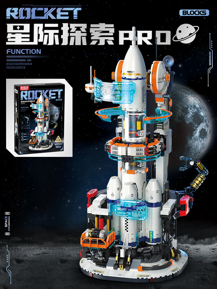 Star Exploration Pro Large Rocket S43010 image 1