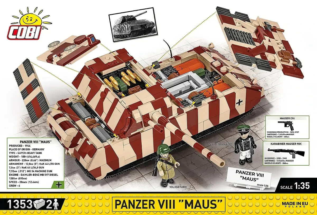 Rat super-heavy tank COBI 20078 image 2