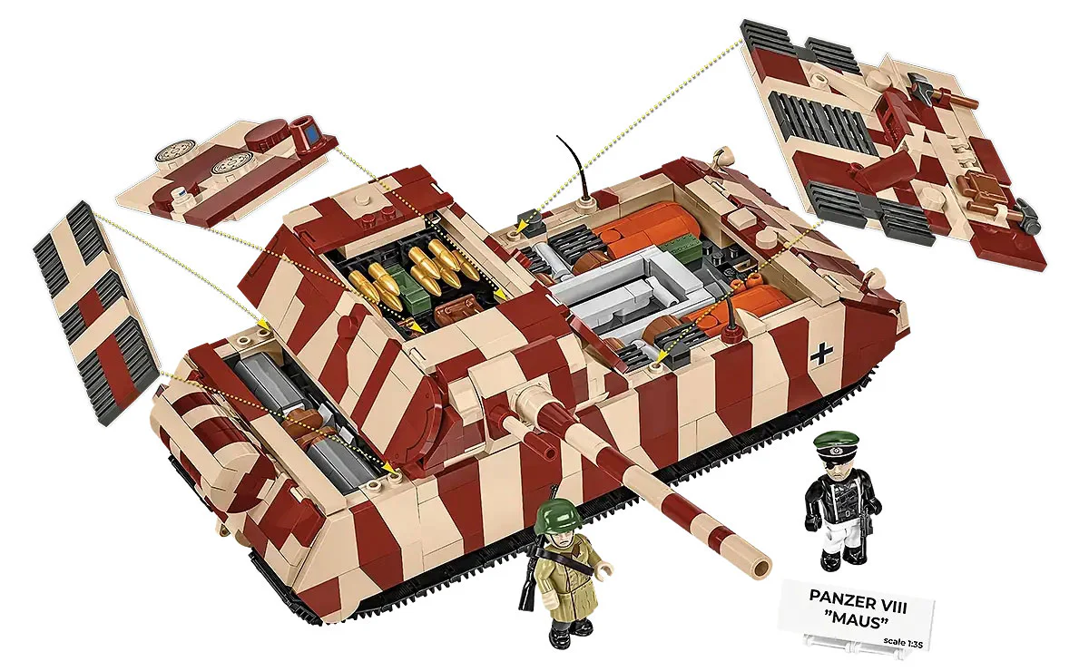 Rat super-heavy tank COBI 20078 image 3
