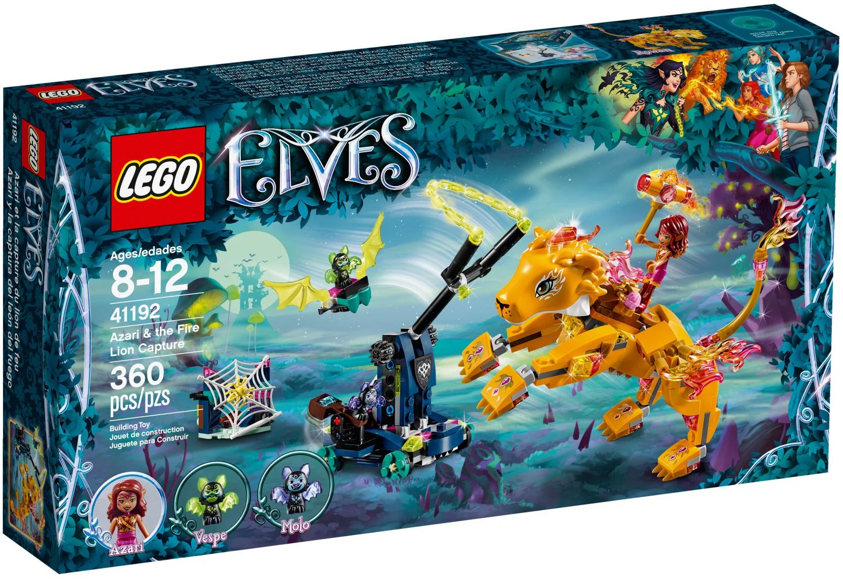 Spirit: Ashly with Fire Lion 乐高 LEGO 41192 image 1