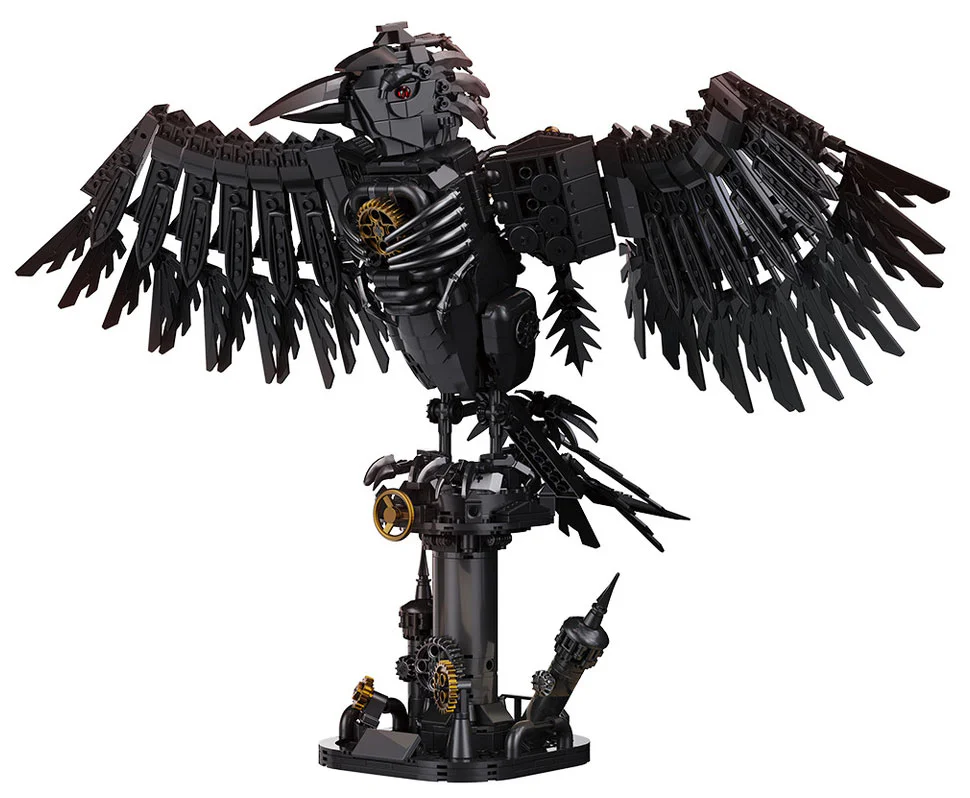 A mechanical crow 得客创想 DK 7063