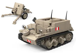 BRAUN MACHINE GUN/QF 2 LT. 1:35
