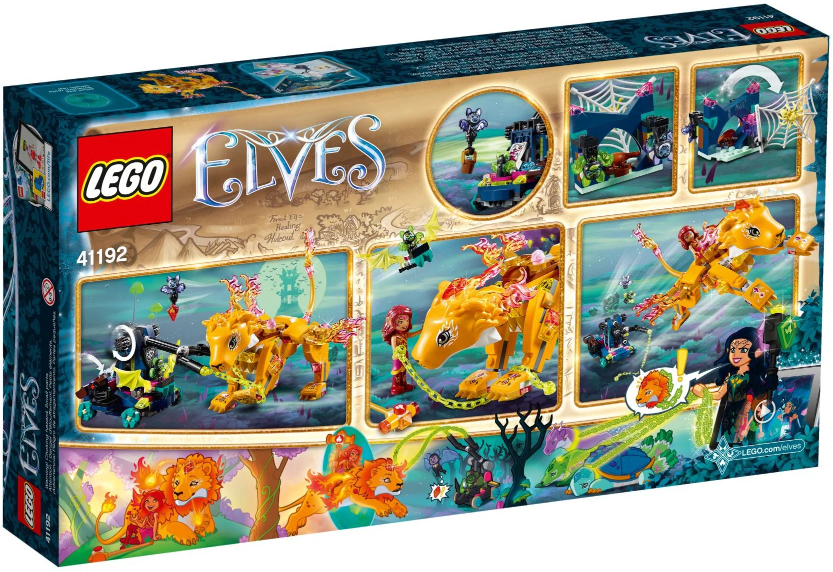 Spirit: Ashly with Fire Lion 乐高 LEGO 41192 image 2