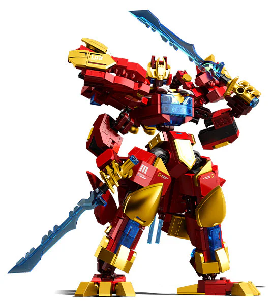 Iron and Steel Armour: The Flaming God, Transforming Dragon Armour Unit 森宝 SEMBO 103389