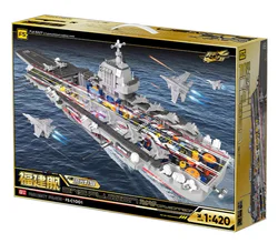 Peace plan: Fujian carrier 1:420