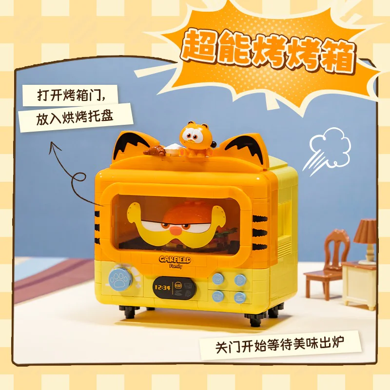 Garfield Cat, funny machine 2.0: Superb oven 拼奇积木 Pantasy 86822 image 1
