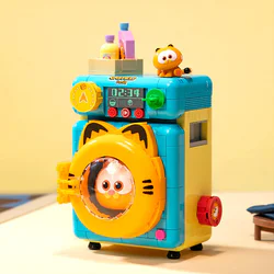 Garfield Cat, funny machine 2.0: Super clean machine