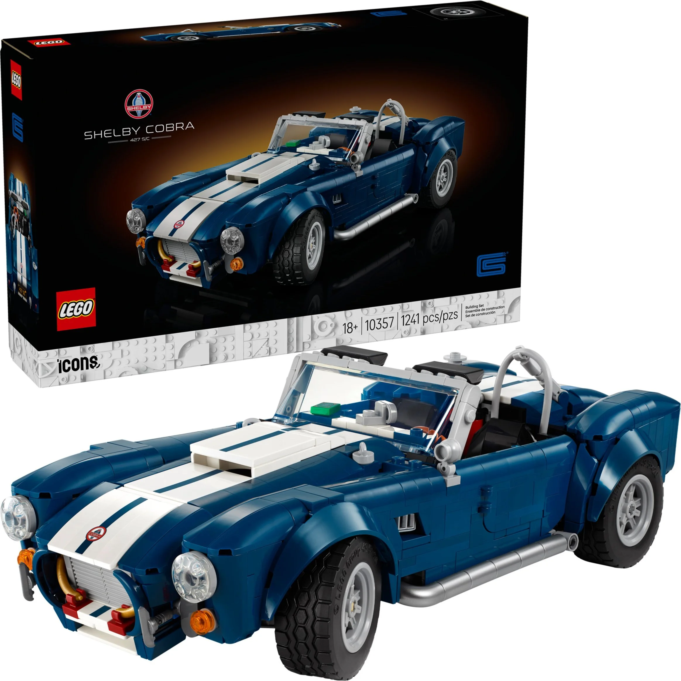 SHELBY COBRA RACER 427 S/C 乐高 LEGO 10357 image 1