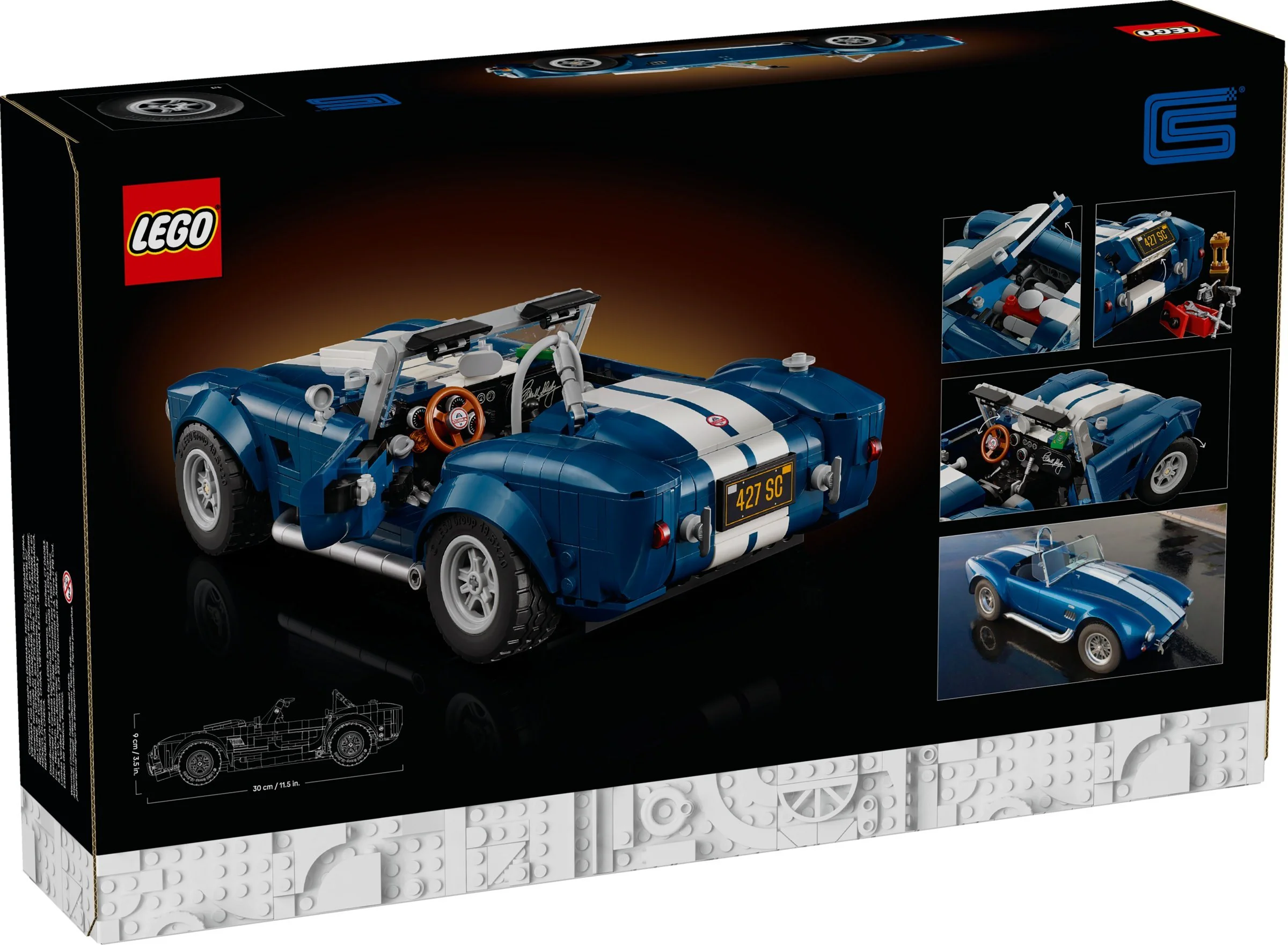 SHELBY COBRA RACER 427 S/C 乐高 LEGO 10357 image 2