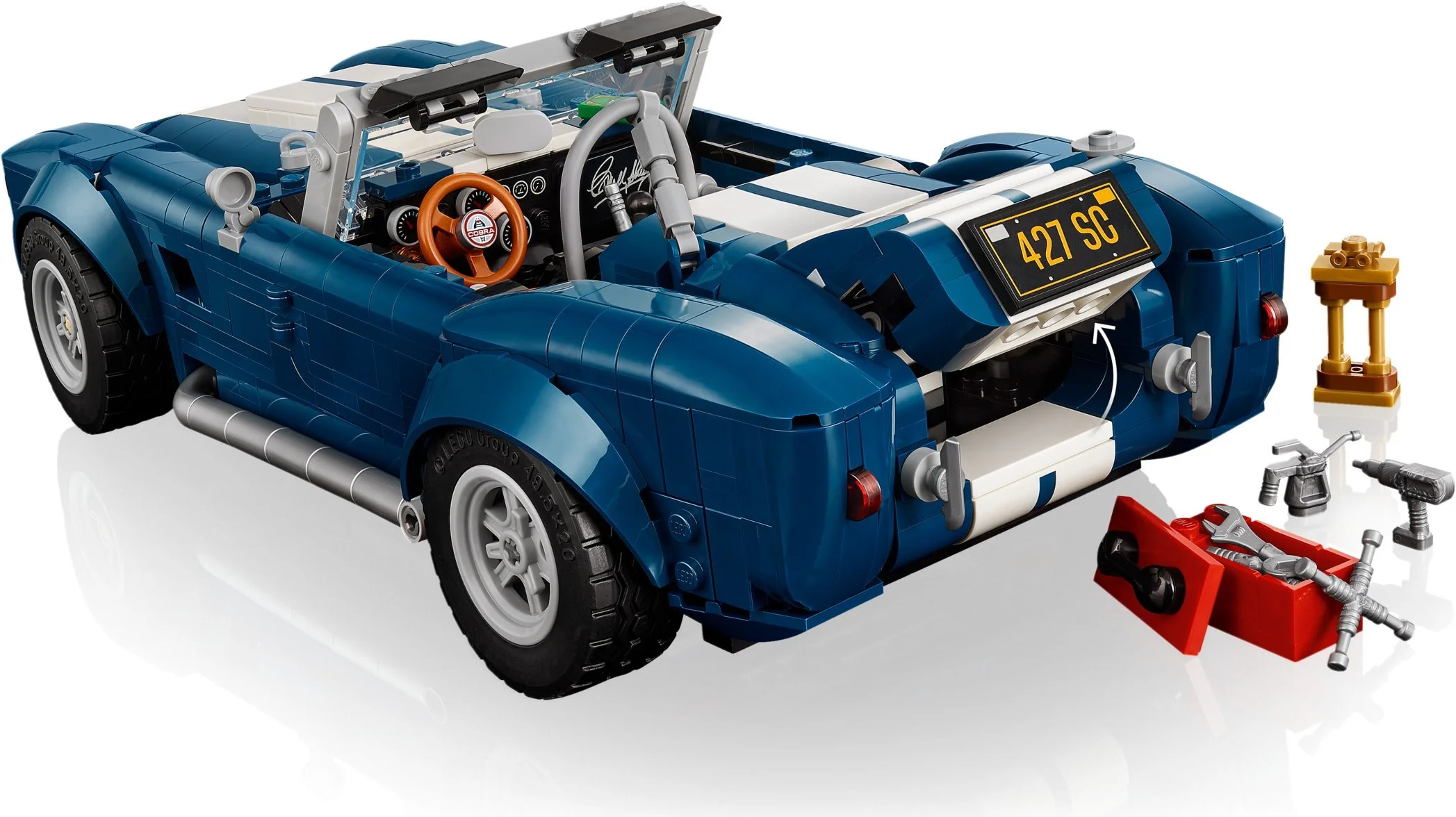 SHELBY COBRA RACER 427 S/C 乐高 LEGO 10357 image 7