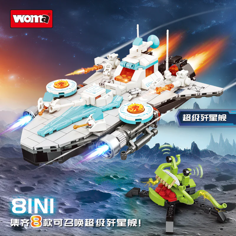 South Skygate Superstarship, 8 combinations 沃马动漫 WOMA C3021 image 3