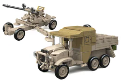 BOPHOS 40 MM L/60 ANTI-AIRCRAFT GUN / MORRIS CDSW 6X4 GUN TRACTOR 1:35