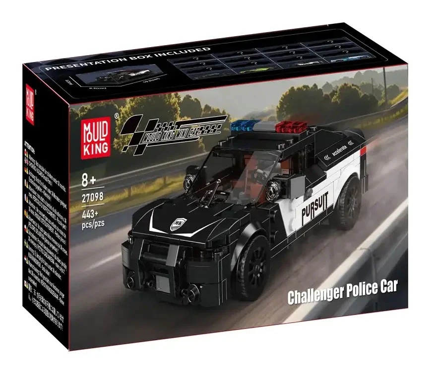 Dodge Challenger Police 宇星模王 MOULDKING 27098 image 1
