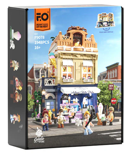 Ice cream store Amazing Brick F9078 image 1