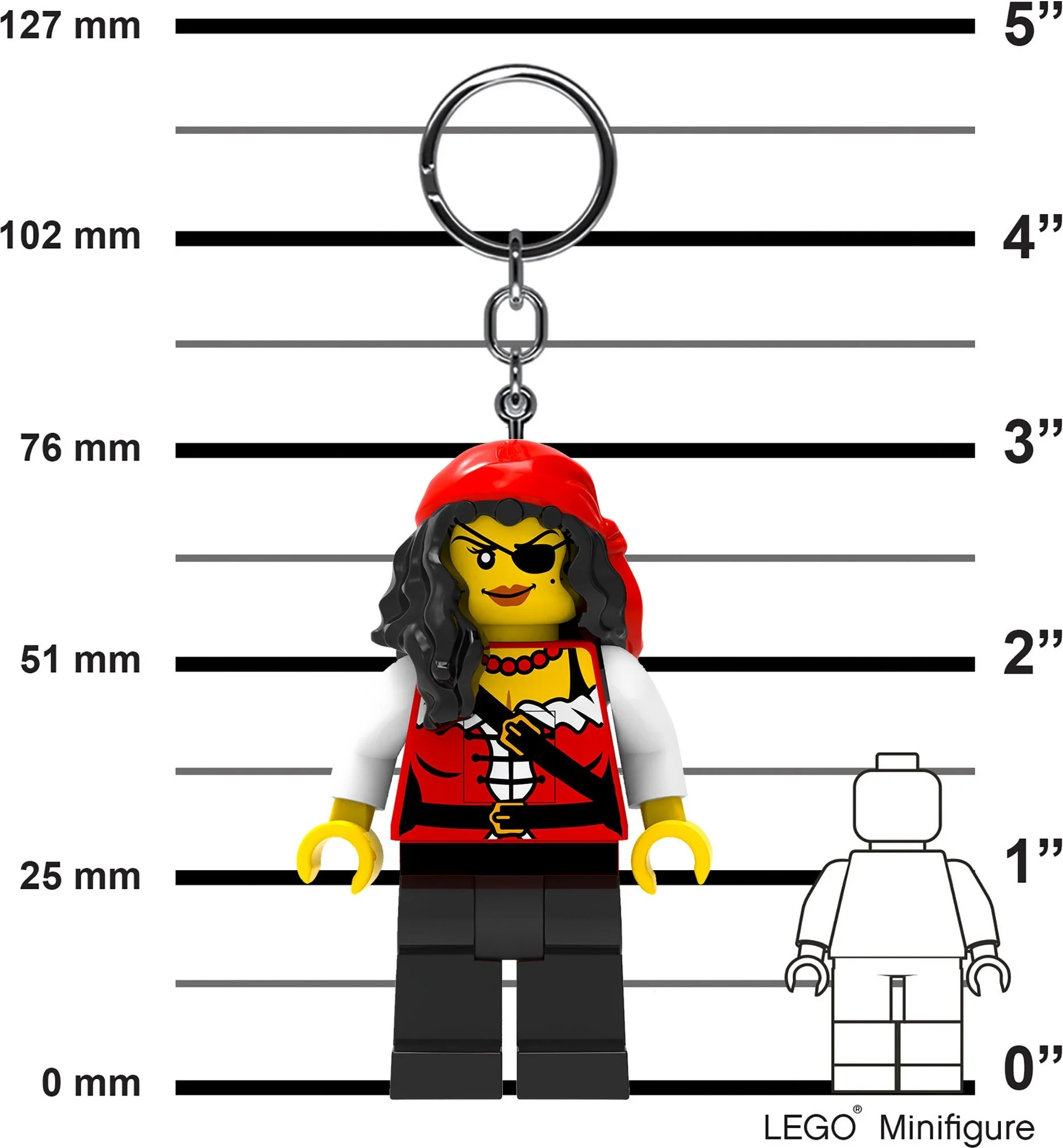 The female pirate keylight 乐高 LEGO 5009415 image 2