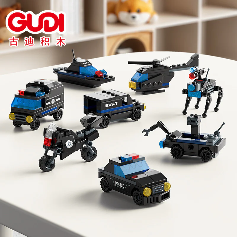 SWAT armoured vehicle 8 古迪 GUDI 40406