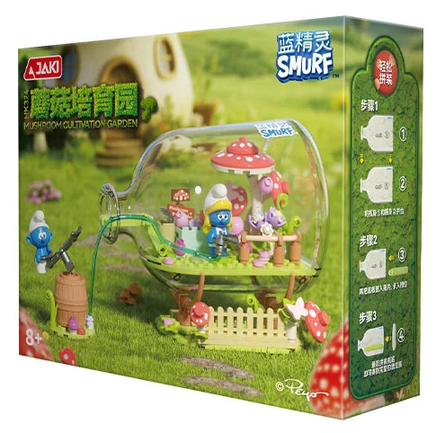 Smurf: Mushroom Cultivation 佳奇积木 JAKI HK324 image 1