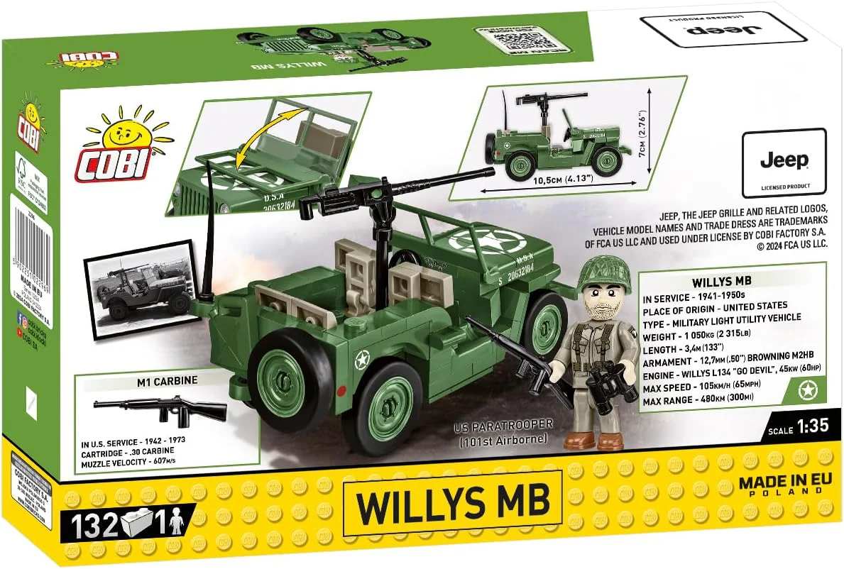 Jeep Willys MB Vehicle COBI 2296 image 2