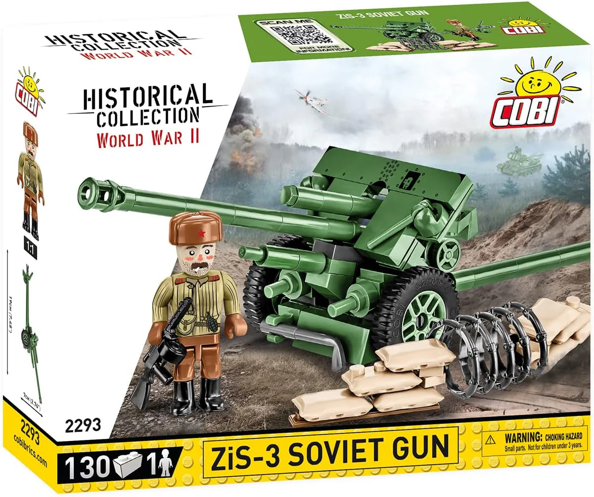 ZiS-3 Soviet Gun COBI 2293 image 1