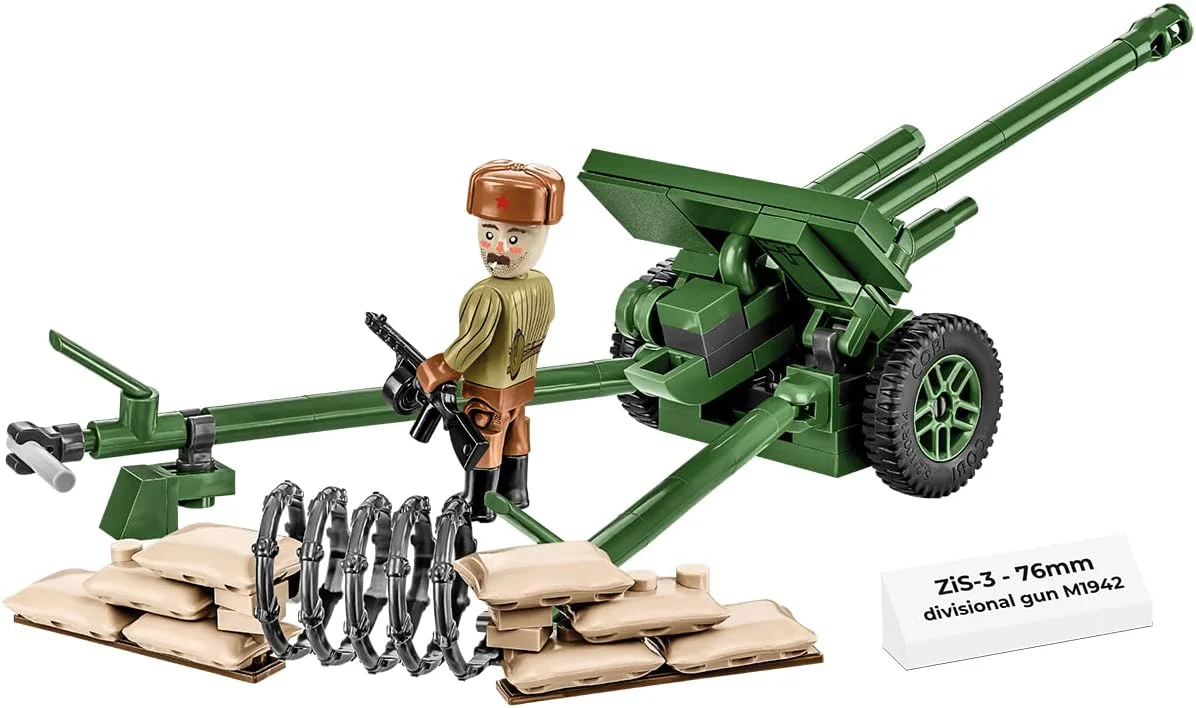 ZiS-3 Soviet Gun COBI 2293 image 2
