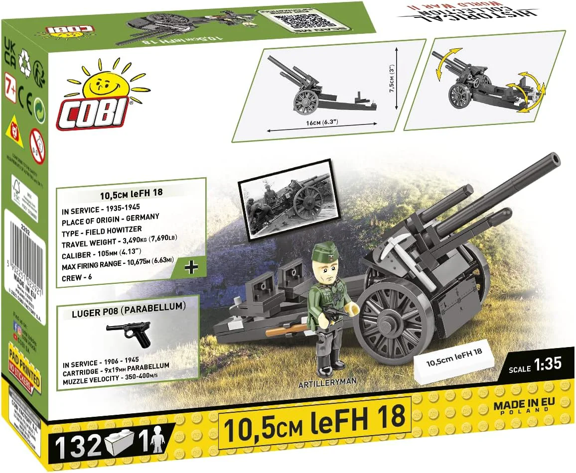 10.5cm leFH 15 COBI 2292 image 2