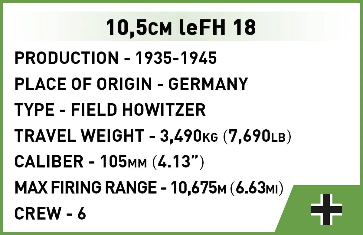 10.5cm leFH 15 COBI 2292 image 3