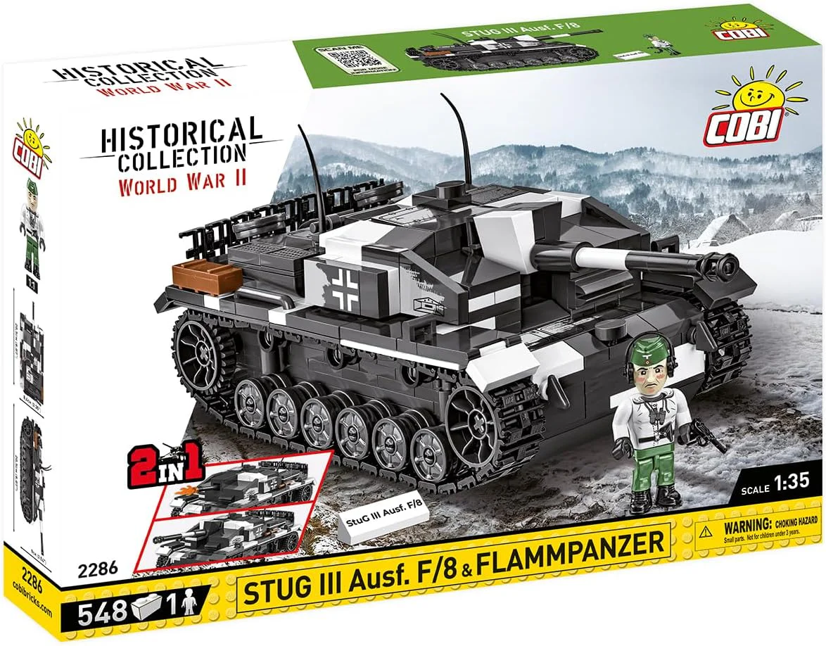 STUG III Ausf. F/8 & Flammpanzer (2-in-1) COBI 2286 image 1