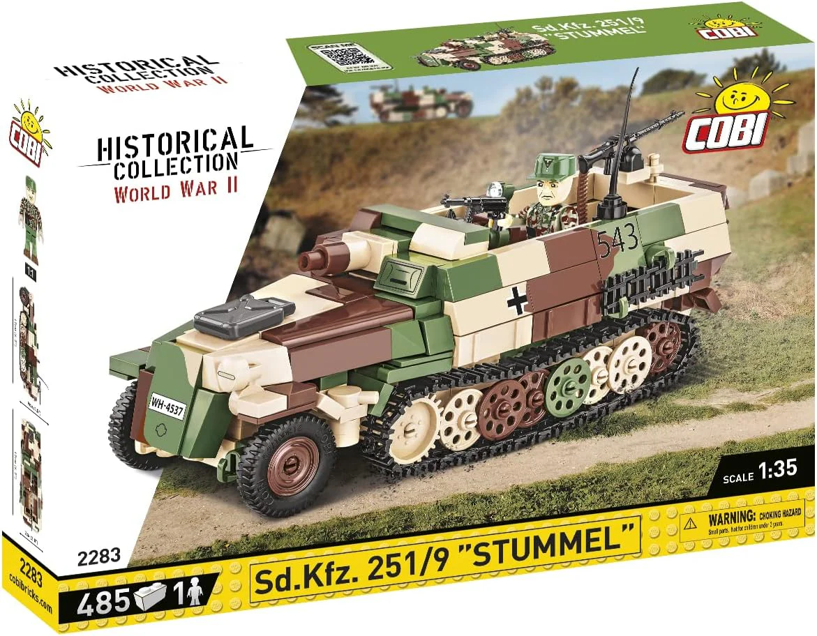 Sd.KFZ. 251/9 STUMMEL Vehicle COBI 2283 image 1