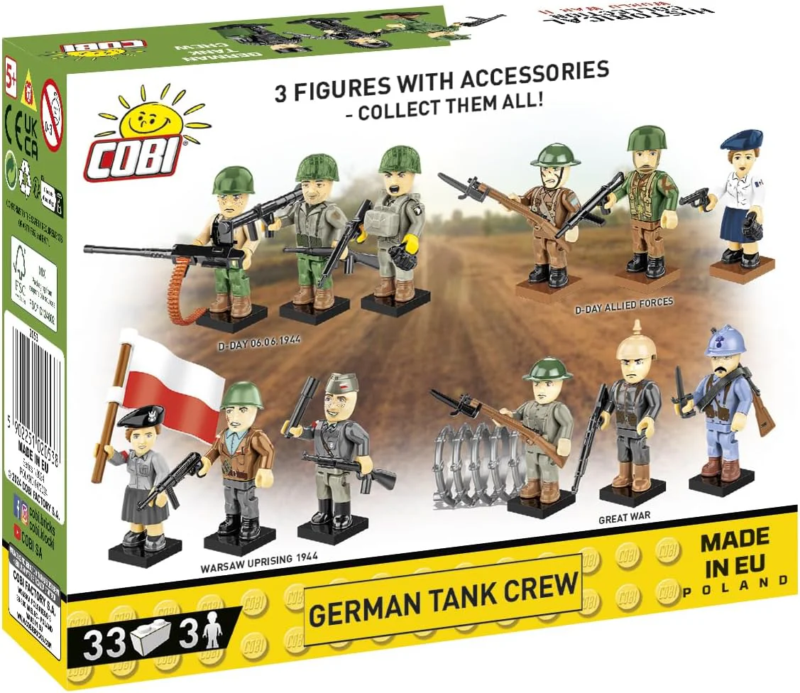 German tank boy, World War II COBI 2053 image 2