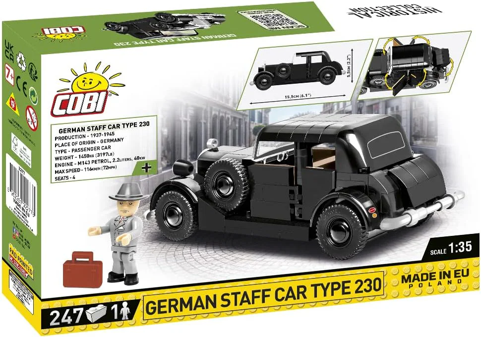 German Staff Car Type 230 COBI 2277 image 2