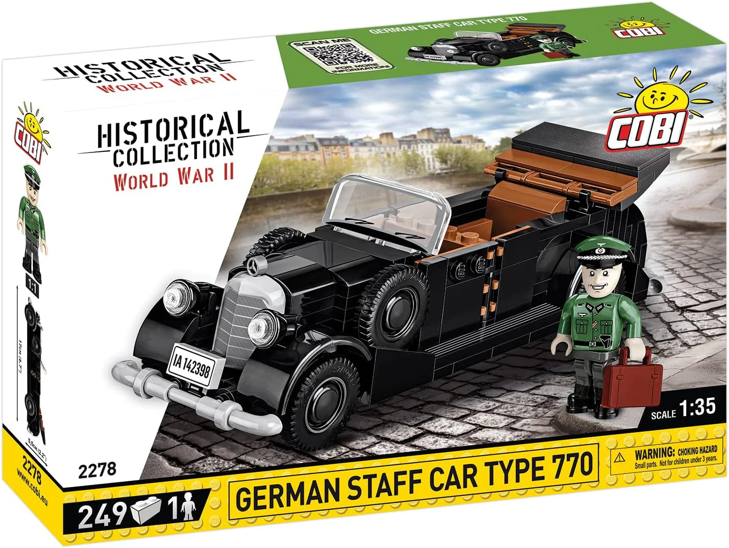 German Staff Car Type 770 Vehicle COBI 2278 image 1