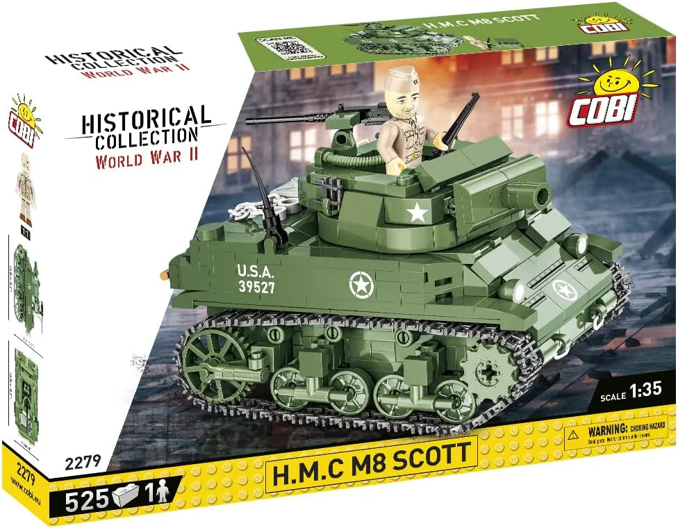 H.M.C M8 Scott Tank COBI 2279 image 1