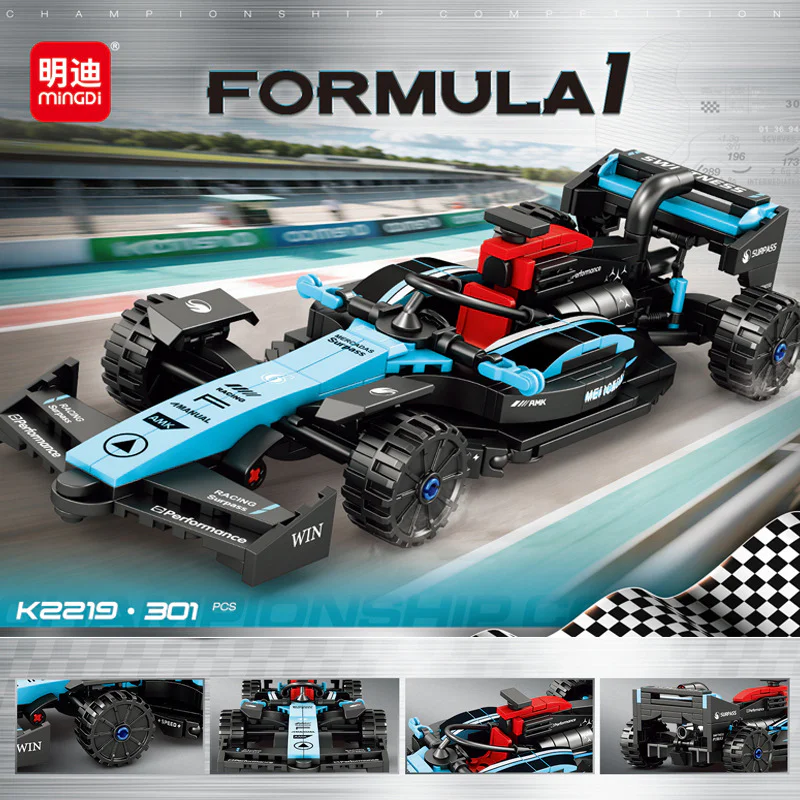 F1 RACING 明迪 minGDi/磊宝 LEIBAO K2219 image 1