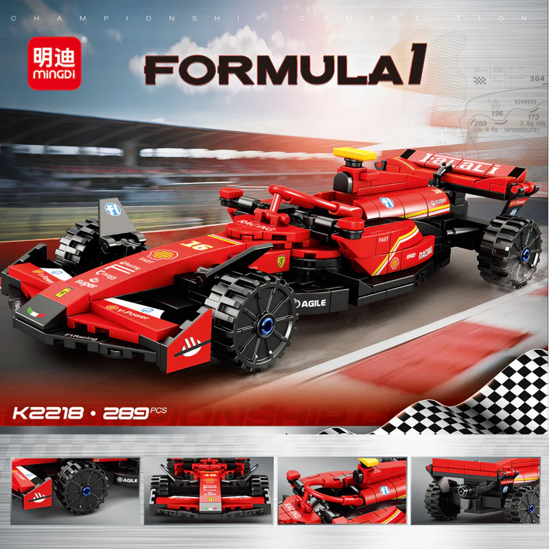 F1 RACING 明迪 minGDi/磊宝 LEIBAO K2218 image 1