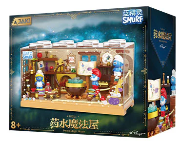 Smurf: A potion magic house 佳奇积木 JAKI HK321 image 1