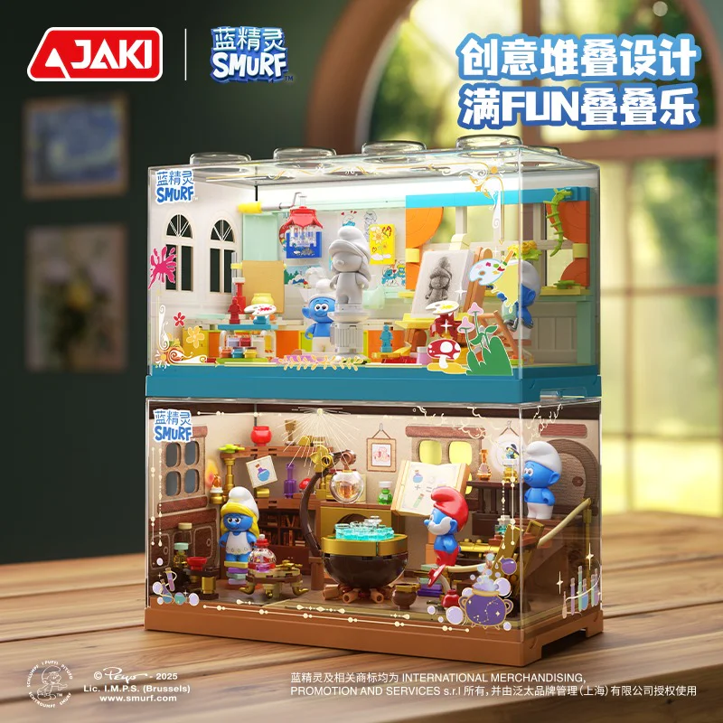 Smurf: A great drawing room 佳奇积木 JAKI HK320 image 5