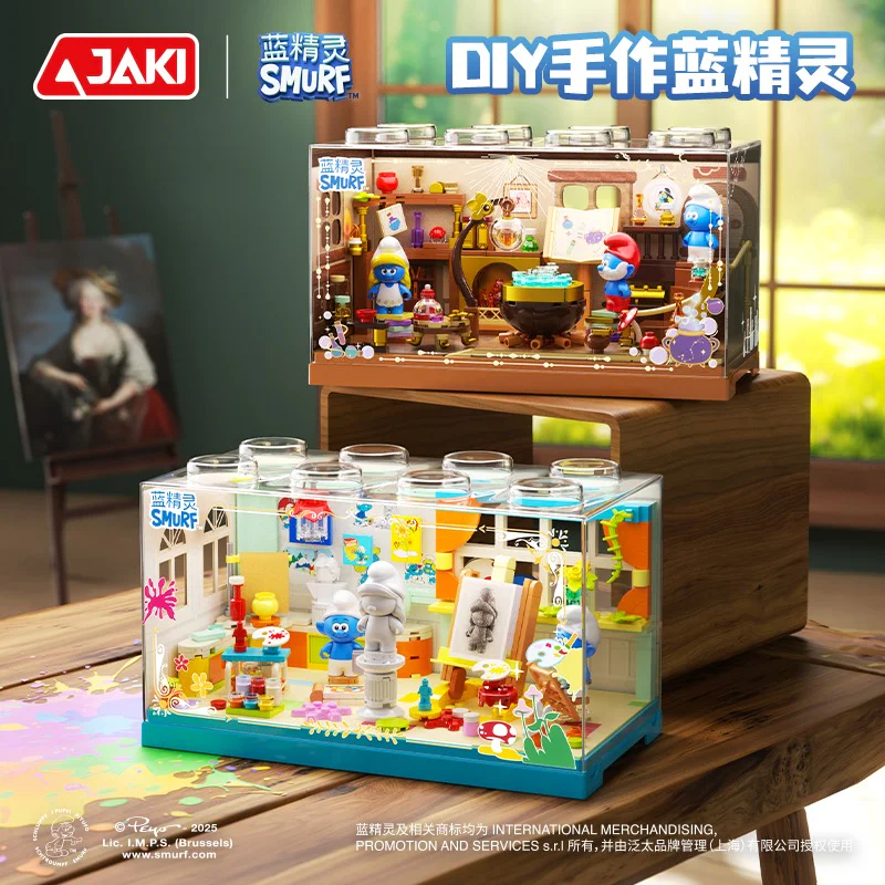 Smurf: A great drawing room 佳奇积木 JAKI HK320 image 6