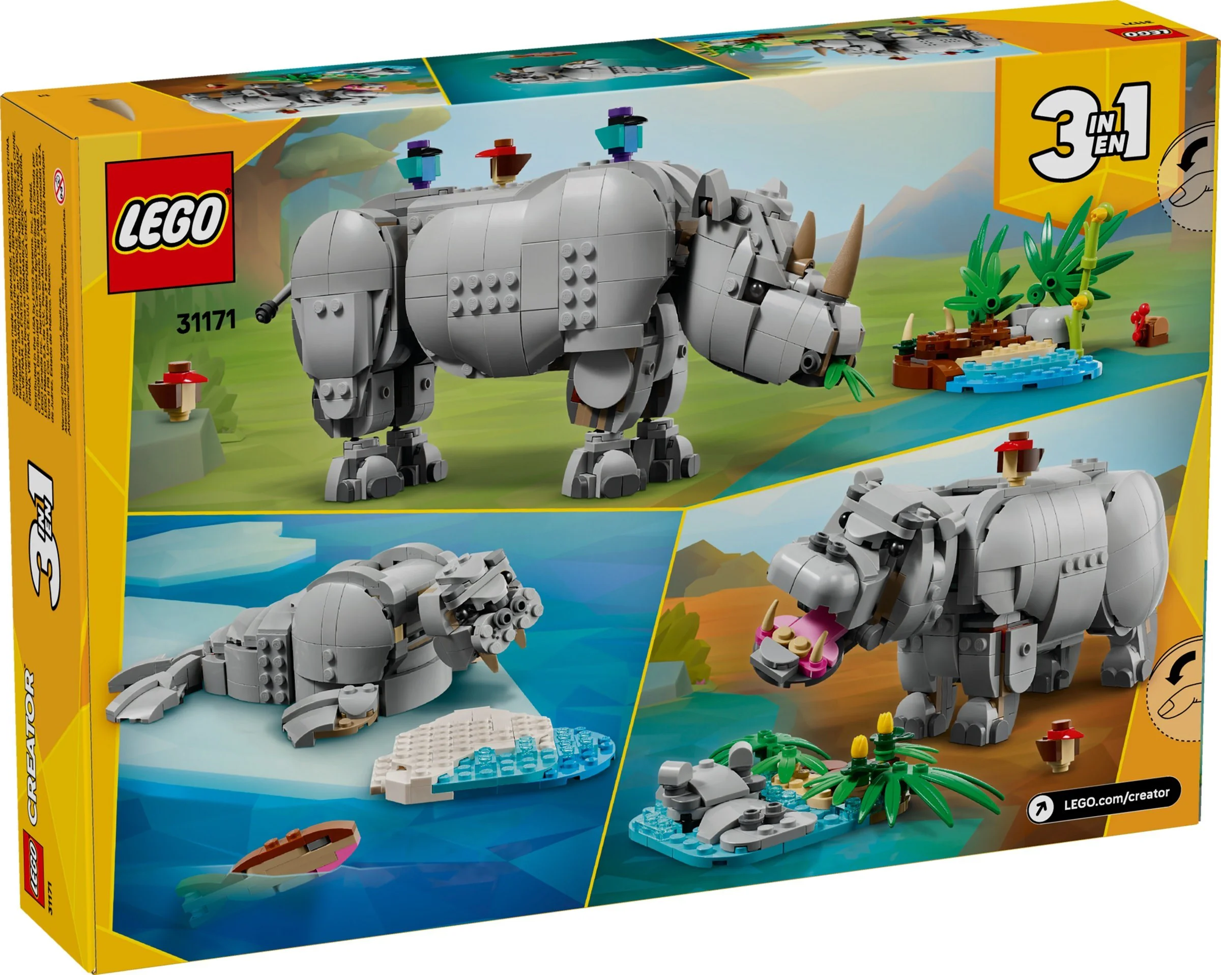 Majestic Rhino 乐高 LEGO 31171 image 2