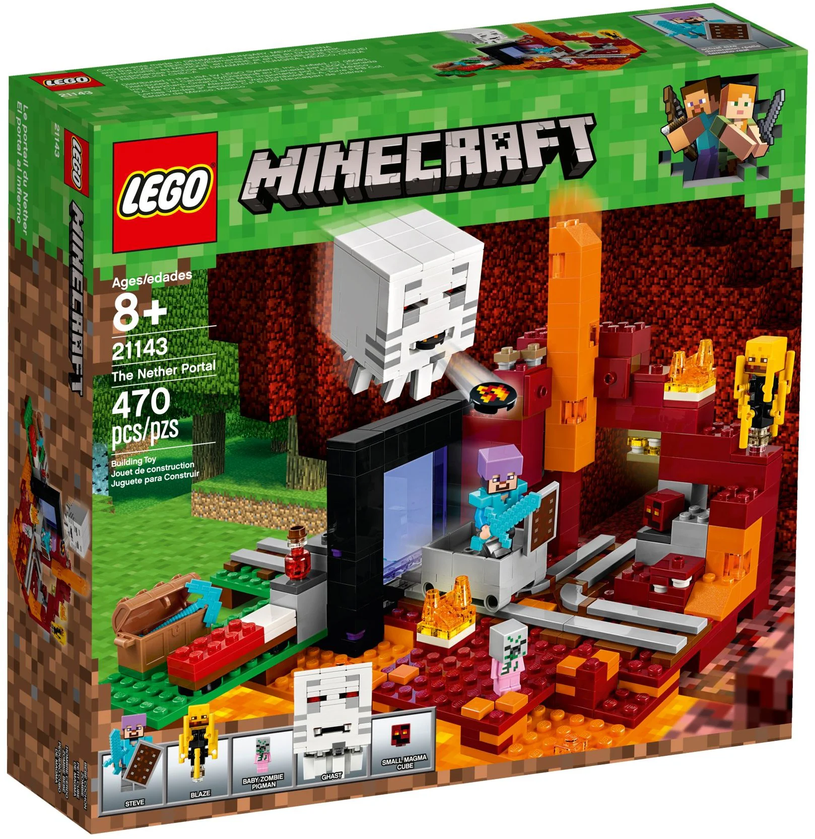 Lego My World: Nether Portal 伯乐星 BLX 81057 image 1