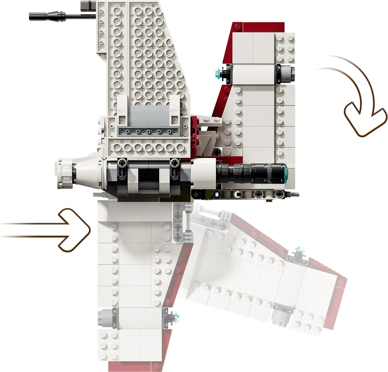 V-19 Torrent Starfighter 乐高 LEGO 75432 image 7
