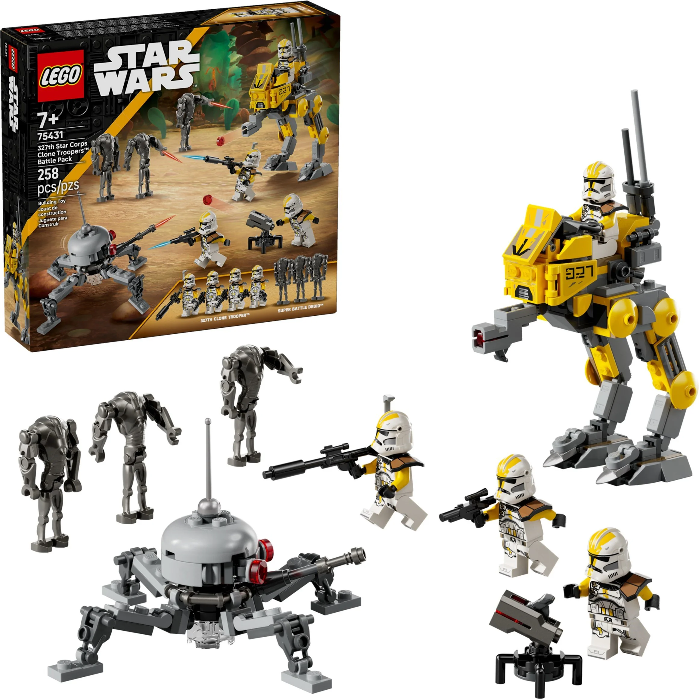 327th Star Corps Clone Troopers Battle Pack 乐高 LEGO 75431 image 1