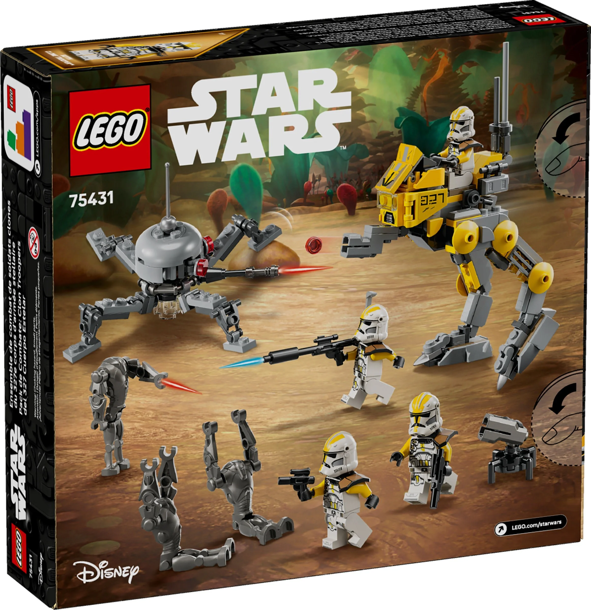 327th Star Corps Clone Troopers Battle Pack 乐高 LEGO 75431 image 2